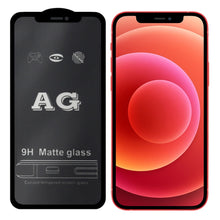 Load image into Gallery viewer, AG Matte Frosted Full Cover Tempered Glass Film, For iPhone 12 mini, For iPhone 12 / 12 Pro, For iPhone 12 Pro Max