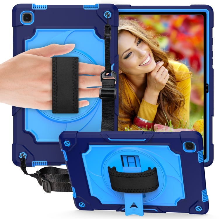 360 Degree Rotation Turntable Contrast Color Robot Shockproof Silicone + PC Protective Case with Holder, For Amazon Kindle Fire HD 8 2020, For Samsung Tab A 8.0 (2019)/T290, For Samsung Galaxy Tab A7 10.4 (2020)/T500                                    ...