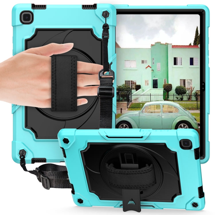 360 Degree Rotation Turntable Contrast Color Robot Shockproof Silicone + PC Protective Case with Holder, For Amazon Kindle Fire HD 8 2020, For Samsung Tab A 8.0 (2019)/T290, For Samsung Galaxy Tab A7 10.4 (2020)/T500                                    ...