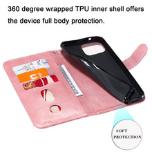Load image into Gallery viewer, Fashion Calf Texture Zipper Horizontal Flip Leather Case with Holder &amp; Card Slots &amp; Wallet, For OPPO F17 Pro / A93, For OPPO Realme 5 / 5s / C3, For Google Pixel 4a 4G, For Google Pixel 5 XL / Pixel 4a 5G, For Xiaomi Poco M3 / Redmi Note 9 4G          ...