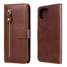 Load image into Gallery viewer, Fashion Calf Texture Zipper Horizontal Flip Leather Case with Holder &amp; Card Slots &amp; Wallet, For OPPO F17 Pro / A93, For OPPO Realme 5 / 5s / C3, For Google Pixel 4a 4G, For Google Pixel 5 XL / Pixel 4a 5G, For Xiaomi Poco M3 / Redmi Note 9 4G          ...