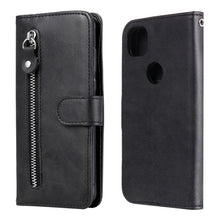 Load image into Gallery viewer, Fashion Calf Texture Zipper Horizontal Flip Leather Case with Holder &amp; Card Slots &amp; Wallet, For OPPO F17 Pro / A93, For OPPO Realme 5 / 5s / C3, For Google Pixel 4a 4G, For Google Pixel 5 XL / Pixel 4a 5G, For Xiaomi Poco M3 / Redmi Note 9 4G          ...