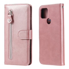 Load image into Gallery viewer, Fashion Calf Texture Zipper Horizontal Flip Leather Case with Holder &amp; Card Slots &amp; Wallet, For OPPO F17 Pro / A93, For OPPO Realme 5 / 5s / C3, For Google Pixel 4a 4G, For Google Pixel 5 XL / Pixel 4a 5G, For Xiaomi Poco M3 / Redmi Note 9 4G          ...