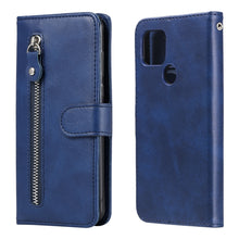 Load image into Gallery viewer, Fashion Calf Texture Zipper Horizontal Flip Leather Case with Holder &amp; Card Slots &amp; Wallet, For OPPO F17 Pro / A93, For OPPO Realme 5 / 5s / C3, For Google Pixel 4a 4G, For Google Pixel 5 XL / Pixel 4a 5G, For Xiaomi Poco M3 / Redmi Note 9 4G          ...