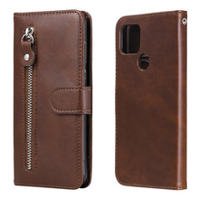 Load image into Gallery viewer, Fashion Calf Texture Zipper Horizontal Flip Leather Case with Holder &amp; Card Slots &amp; Wallet, For OPPO F17 Pro / A93, For OPPO Realme 5 / 5s / C3, For Google Pixel 4a 4G, For Google Pixel 5 XL / Pixel 4a 5G, For Xiaomi Poco M3 / Redmi Note 9 4G          ...