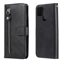 Load image into Gallery viewer, Fashion Calf Texture Zipper Horizontal Flip Leather Case with Holder &amp; Card Slots &amp; Wallet, For OPPO F17 Pro / A93, For OPPO Realme 5 / 5s / C3, For Google Pixel 4a 4G, For Google Pixel 5 XL / Pixel 4a 5G, For Xiaomi Poco M3 / Redmi Note 9 4G          ...