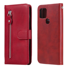 Load image into Gallery viewer, Fashion Calf Texture Zipper Horizontal Flip Leather Case with Holder &amp; Card Slots &amp; Wallet, For OPPO F17 Pro / A93, For OPPO Realme 5 / 5s / C3, For Google Pixel 4a 4G, For Google Pixel 5 XL / Pixel 4a 5G, For Xiaomi Poco M3 / Redmi Note 9 4G          ...