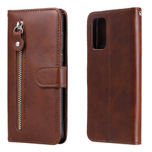 Load image into Gallery viewer, Fashion Calf Texture Zipper Horizontal Flip Leather Case with Holder &amp; Card Slots &amp; Wallet, For OPPO F17 Pro / A93, For OPPO Realme 5 / 5s / C3, For Google Pixel 4a 4G, For Google Pixel 5 XL / Pixel 4a 5G, For Xiaomi Poco M3 / Redmi Note 9 4G          ...