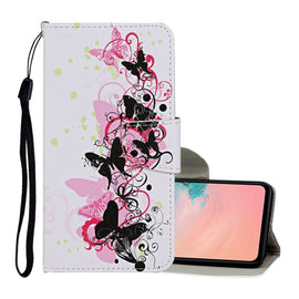 Colored Drawing Pattern Horizontal Flip Leather Case with Holder & Card Slots & Wallet & Lanyard, For Samsung Galaxy A52 5G / 4G, For Samsung Galaxy S21 5G, For Samsung Galaxy S21+ 5G, For Samsung Galaxy S21 Ultra 5G