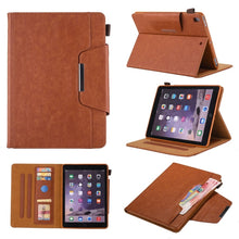 Load image into Gallery viewer, For iPad 10.2 inch Business Style Horizontal Flip Leather Case with Holder &amp; Card Slot &amp; Photo Frame &amp; Wallet