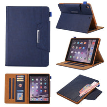 Load image into Gallery viewer, For iPad 10.2 inch Business Style Horizontal Flip Leather Case with Holder &amp; Card Slot &amp; Photo Frame &amp; Wallet