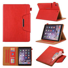 Load image into Gallery viewer, For iPad 10.2 inch Business Style Horizontal Flip Leather Case with Holder &amp; Card Slot &amp; Photo Frame &amp; Wallet