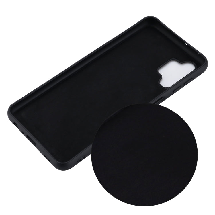 Pure Color Liquid Silicone Shockproof Full Coverage Case, For Samsung Galaxy A32 5G