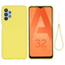 Load image into Gallery viewer, Pure Color Liquid Silicone Shockproof Full Coverage Case, For Samsung Galaxy A32 5G