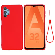 Load image into Gallery viewer, Pure Color Liquid Silicone Shockproof Full Coverage Case, For Samsung Galaxy A32 5G