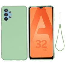 Load image into Gallery viewer, Pure Color Liquid Silicone Shockproof Full Coverage Case, For Samsung Galaxy A32 5G