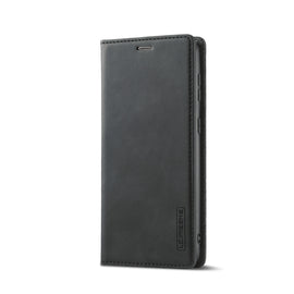 LC.IMEEKE Strong Magnetism Ultra-thin Horizontal Flip Matte TPU + PU Leather Case with Holder & Card Slots & Wallet, For Samsung Galaxy S21 5G, For Samsung Galaxy S21+ 5G, For Samsung Galaxy S21 Ultra 5G
