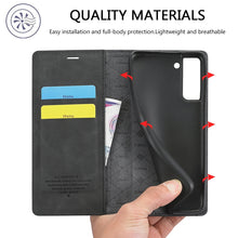 Load image into Gallery viewer, LC.IMEEKE Strong Magnetism Ultra-thin Horizontal Flip Matte TPU + PU Leather Case with Holder &amp; Card Slots &amp; Wallet, For Samsung Galaxy S21 5G, For Samsung Galaxy S21+ 5G, For Samsung Galaxy S21 Ultra 5G