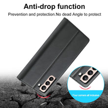 Load image into Gallery viewer, LC.IMEEKE Strong Magnetism Ultra-thin Horizontal Flip Matte TPU + PU Leather Case with Holder &amp; Card Slots &amp; Wallet, For Samsung Galaxy S21 5G, For Samsung Galaxy S21+ 5G, For Samsung Galaxy S21 Ultra 5G
