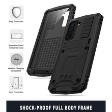 Load image into Gallery viewer, R-JUST Shockproof Waterproof Dust-proof Metal + Silicone Protective Case with Holder, For Samsung Galaxy S21 5G, For Samsung Galaxy S21+ 5G, For Samsung Galaxy S21 Ultra 5G