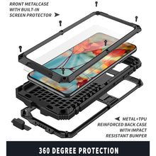 Load image into Gallery viewer, R-JUST Shockproof Waterproof Dust-proof Metal + Silicone Protective Case with Holder, For Samsung Galaxy S21 5G, For Samsung Galaxy S21+ 5G, For Samsung Galaxy S21 Ultra 5G