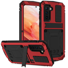 Load image into Gallery viewer, R-JUST Shockproof Waterproof Dust-proof Metal + Silicone Protective Case with Holder, For Samsung Galaxy S21 5G, For Samsung Galaxy S21+ 5G, For Samsung Galaxy S21 Ultra 5G