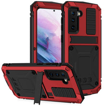 Load image into Gallery viewer, R-JUST Shockproof Waterproof Dust-proof Metal + Silicone Protective Case with Holder, For Samsung Galaxy S21 5G, For Samsung Galaxy S21+ 5G, For Samsung Galaxy S21 Ultra 5G