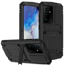 Load image into Gallery viewer, R-JUST Shockproof Waterproof Dust-proof Metal + Silicone Protective Case with Holder, For Samsung Galaxy S21 5G, For Samsung Galaxy S21+ 5G, For Samsung Galaxy S21 Ultra 5G