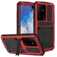 Load image into Gallery viewer, R-JUST Shockproof Waterproof Dust-proof Metal + Silicone Protective Case with Holder, For Samsung Galaxy S21 5G, For Samsung Galaxy S21+ 5G, For Samsung Galaxy S21 Ultra 5G
