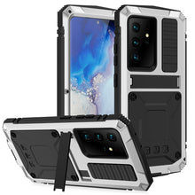 Load image into Gallery viewer, R-JUST Shockproof Waterproof Dust-proof Metal + Silicone Protective Case with Holder, For Samsung Galaxy S21 5G, For Samsung Galaxy S21+ 5G, For Samsung Galaxy S21 Ultra 5G