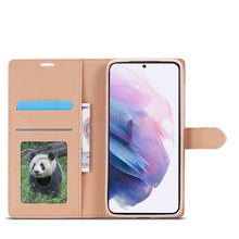 Load image into Gallery viewer, Forwenw F1 Series Matte Strong Magnetism Horizontal Flip Leather Case with Holder &amp; Card Slots &amp; Wallet &amp; Photo Frame, For Samsung Galaxy S21 5G, For Samsung Galaxy S21+ 5G, For Samsung Galaxy S21 Ultra 5G