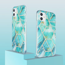 Load image into Gallery viewer, 3D Electroplating Marble Pattern TPU Protective Case, For iPhone 11, For iPhone 11 Pro, For iPhone 11 Pro Max, For iPhone 12 mini, For iPhone 12 / 12 Pro, For iPhone 12 Pro Max, For iPhone XS / X, For iPhone XR