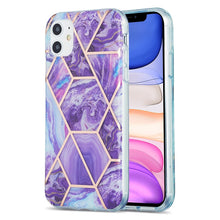 Load image into Gallery viewer, 3D Electroplating Marble Pattern TPU Protective Case, For iPhone 11, For iPhone 11 Pro, For iPhone 11 Pro Max, For iPhone 12 mini, For iPhone 12 / 12 Pro, For iPhone 12 Pro Max, For iPhone XS / X, For iPhone XR
