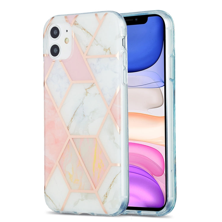 3D Electroplating Marble Pattern TPU Protective Case, For iPhone 11, For iPhone 11 Pro, For iPhone 11 Pro Max, For iPhone 12 mini, For iPhone 12 / 12 Pro, For iPhone 12 Pro Max, For iPhone XS / X, For iPhone XR
