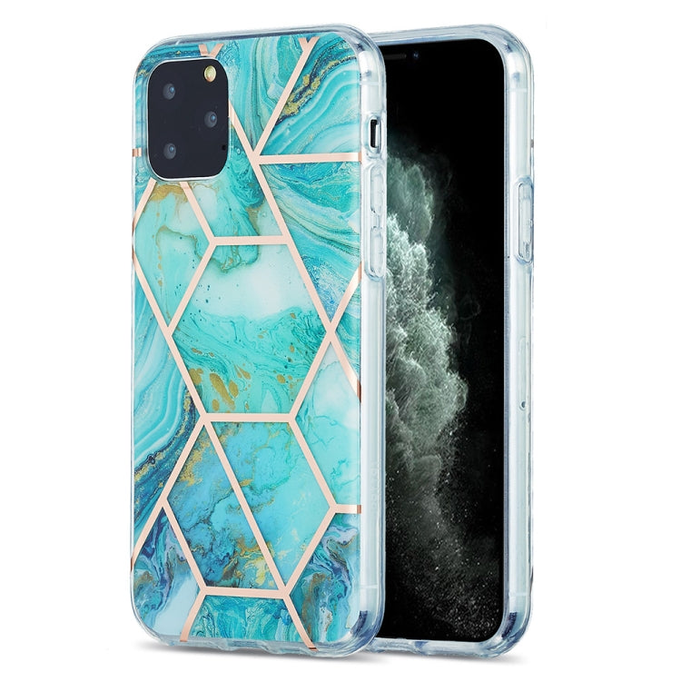 3D Electroplating Marble Pattern TPU Protective Case, For iPhone 11, For iPhone 11 Pro, For iPhone 11 Pro Max, For iPhone 12 mini, For iPhone 12 / 12 Pro, For iPhone 12 Pro Max, For iPhone XS / X, For iPhone XR
