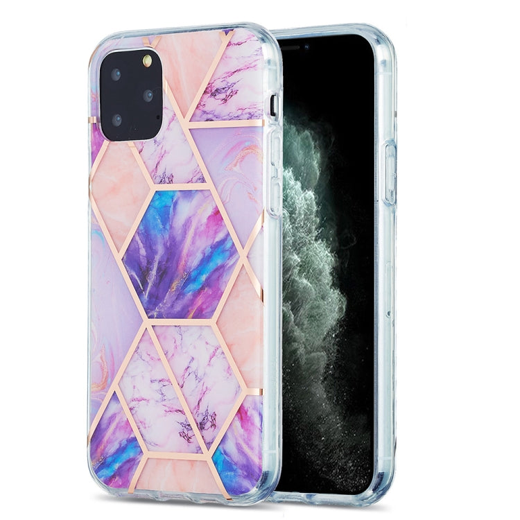 3D Electroplating Marble Pattern TPU Protective Case, For iPhone 11, For iPhone 11 Pro, For iPhone 11 Pro Max, For iPhone 12 mini, For iPhone 12 / 12 Pro, For iPhone 12 Pro Max, For iPhone XS / X, For iPhone XR