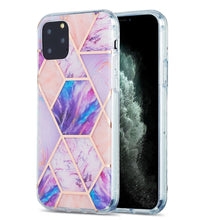 Load image into Gallery viewer, 3D Electroplating Marble Pattern TPU Protective Case, For iPhone 11, For iPhone 11 Pro, For iPhone 11 Pro Max, For iPhone 12 mini, For iPhone 12 / 12 Pro, For iPhone 12 Pro Max, For iPhone XS / X, For iPhone XR