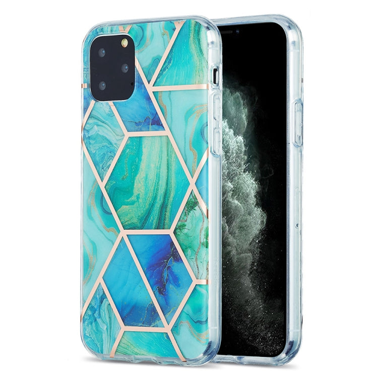 3D Electroplating Marble Pattern TPU Protective Case, For iPhone 11, For iPhone 11 Pro, For iPhone 11 Pro Max, For iPhone 12 mini, For iPhone 12 / 12 Pro, For iPhone 12 Pro Max, For iPhone XS / X, For iPhone XR