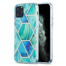 Load image into Gallery viewer, 3D Electroplating Marble Pattern TPU Protective Case, For iPhone 11, For iPhone 11 Pro, For iPhone 11 Pro Max, For iPhone 12 mini, For iPhone 12 / 12 Pro, For iPhone 12 Pro Max, For iPhone XS / X, For iPhone XR