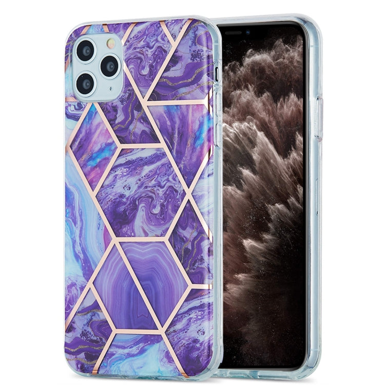3D Electroplating Marble Pattern TPU Protective Case, For iPhone 11, For iPhone 11 Pro, For iPhone 11 Pro Max, For iPhone 12 mini, For iPhone 12 / 12 Pro, For iPhone 12 Pro Max, For iPhone XS / X, For iPhone XR