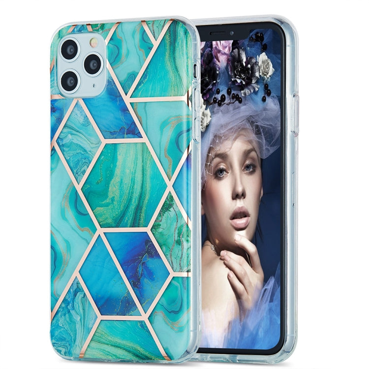 3D Electroplating Marble Pattern TPU Protective Case, For iPhone 11, For iPhone 11 Pro, For iPhone 11 Pro Max, For iPhone 12 mini, For iPhone 12 / 12 Pro, For iPhone 12 Pro Max, For iPhone XS / X, For iPhone XR