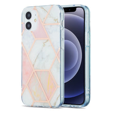 Load image into Gallery viewer, 3D Electroplating Marble Pattern TPU Protective Case, For iPhone 11, For iPhone 11 Pro, For iPhone 11 Pro Max, For iPhone 12 mini, For iPhone 12 / 12 Pro, For iPhone 12 Pro Max, For iPhone XS / X, For iPhone XR
