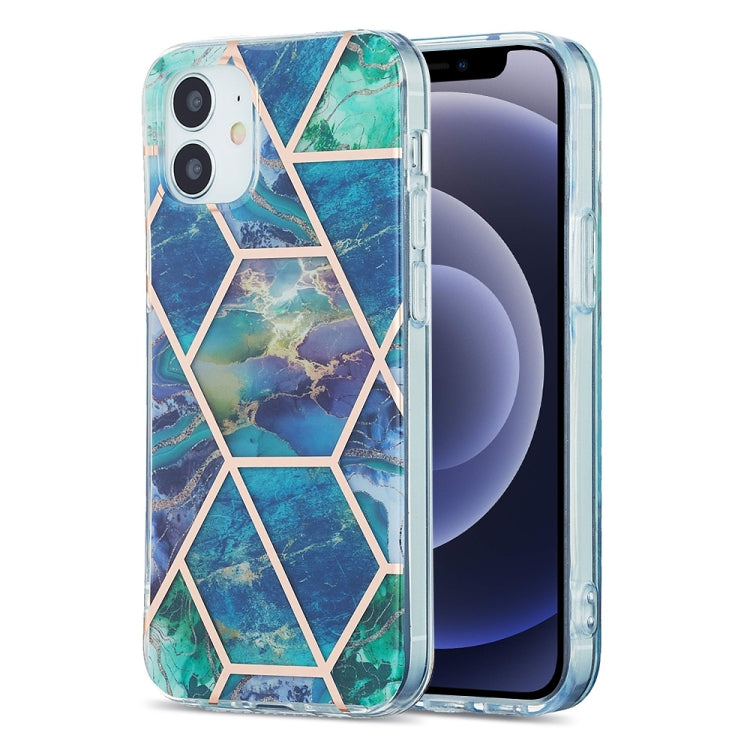 3D Electroplating Marble Pattern TPU Protective Case, For iPhone 11, For iPhone 11 Pro, For iPhone 11 Pro Max, For iPhone 12 mini, For iPhone 12 / 12 Pro, For iPhone 12 Pro Max, For iPhone XS / X, For iPhone XR