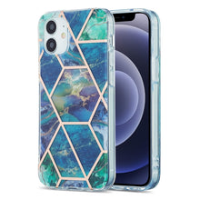 Load image into Gallery viewer, 3D Electroplating Marble Pattern TPU Protective Case, For iPhone 11, For iPhone 11 Pro, For iPhone 11 Pro Max, For iPhone 12 mini, For iPhone 12 / 12 Pro, For iPhone 12 Pro Max, For iPhone XS / X, For iPhone XR