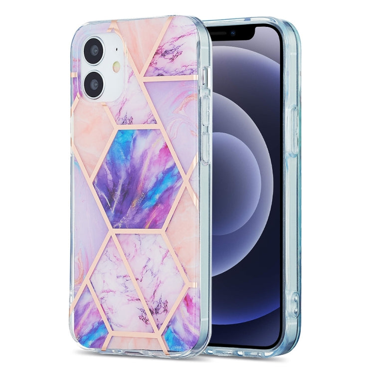 3D Electroplating Marble Pattern TPU Protective Case, For iPhone 11, For iPhone 11 Pro, For iPhone 11 Pro Max, For iPhone 12 mini, For iPhone 12 / 12 Pro, For iPhone 12 Pro Max, For iPhone XS / X, For iPhone XR