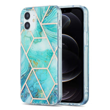 Load image into Gallery viewer, 3D Electroplating Marble Pattern TPU Protective Case, For iPhone 11, For iPhone 11 Pro, For iPhone 11 Pro Max, For iPhone 12 mini, For iPhone 12 / 12 Pro, For iPhone 12 Pro Max, For iPhone XS / X, For iPhone XR