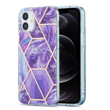 Load image into Gallery viewer, 3D Electroplating Marble Pattern TPU Protective Case, For iPhone 11, For iPhone 11 Pro, For iPhone 11 Pro Max, For iPhone 12 mini, For iPhone 12 / 12 Pro, For iPhone 12 Pro Max, For iPhone XS / X, For iPhone XR