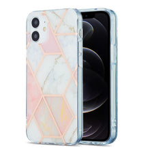 Load image into Gallery viewer, 3D Electroplating Marble Pattern TPU Protective Case, For iPhone 11, For iPhone 11 Pro, For iPhone 11 Pro Max, For iPhone 12 mini, For iPhone 12 / 12 Pro, For iPhone 12 Pro Max, For iPhone XS / X, For iPhone XR