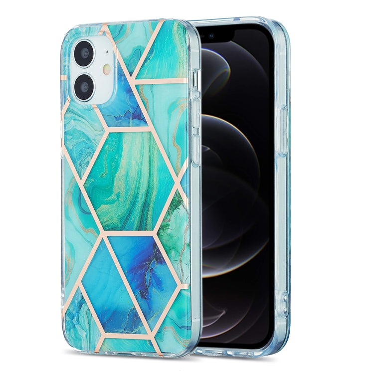 3D Electroplating Marble Pattern TPU Protective Case, For iPhone 11, For iPhone 11 Pro, For iPhone 11 Pro Max, For iPhone 12 mini, For iPhone 12 / 12 Pro, For iPhone 12 Pro Max, For iPhone XS / X, For iPhone XR