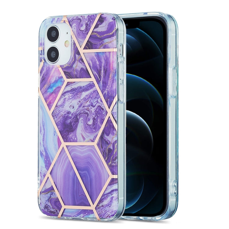 3D Electroplating Marble Pattern TPU Protective Case, For iPhone 11, For iPhone 11 Pro, For iPhone 11 Pro Max, For iPhone 12 mini, For iPhone 12 / 12 Pro, For iPhone 12 Pro Max, For iPhone XS / X, For iPhone XR